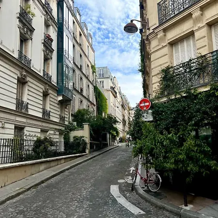 Charming Montmartre Studio Paris Exterior photo